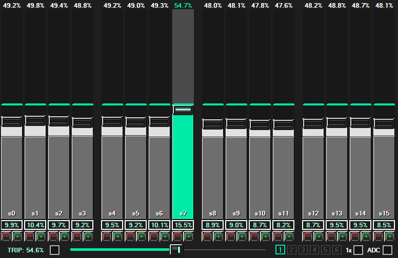 Configurator — Sensors view